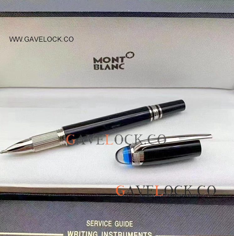 Montblanc Starwalker Blue Planet Rollerball Black Resin